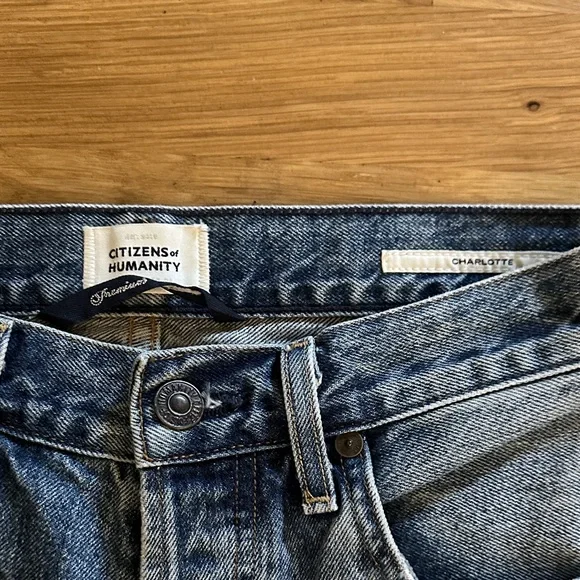 Citizens of Humanity Women’s Charlotte Jeans sz 25 - Picture 3 of 10